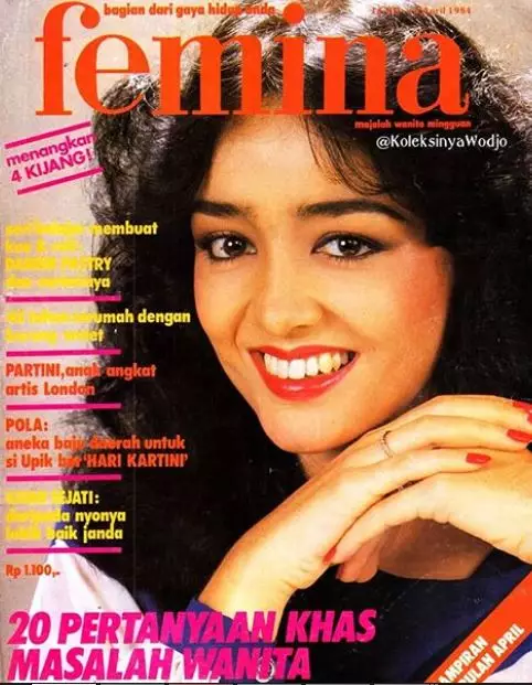 Minati Atmanagara muda Instagram