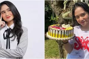 7 Momen ulang tahun Tissa Biani, dapat kejutan di lokasi syuting