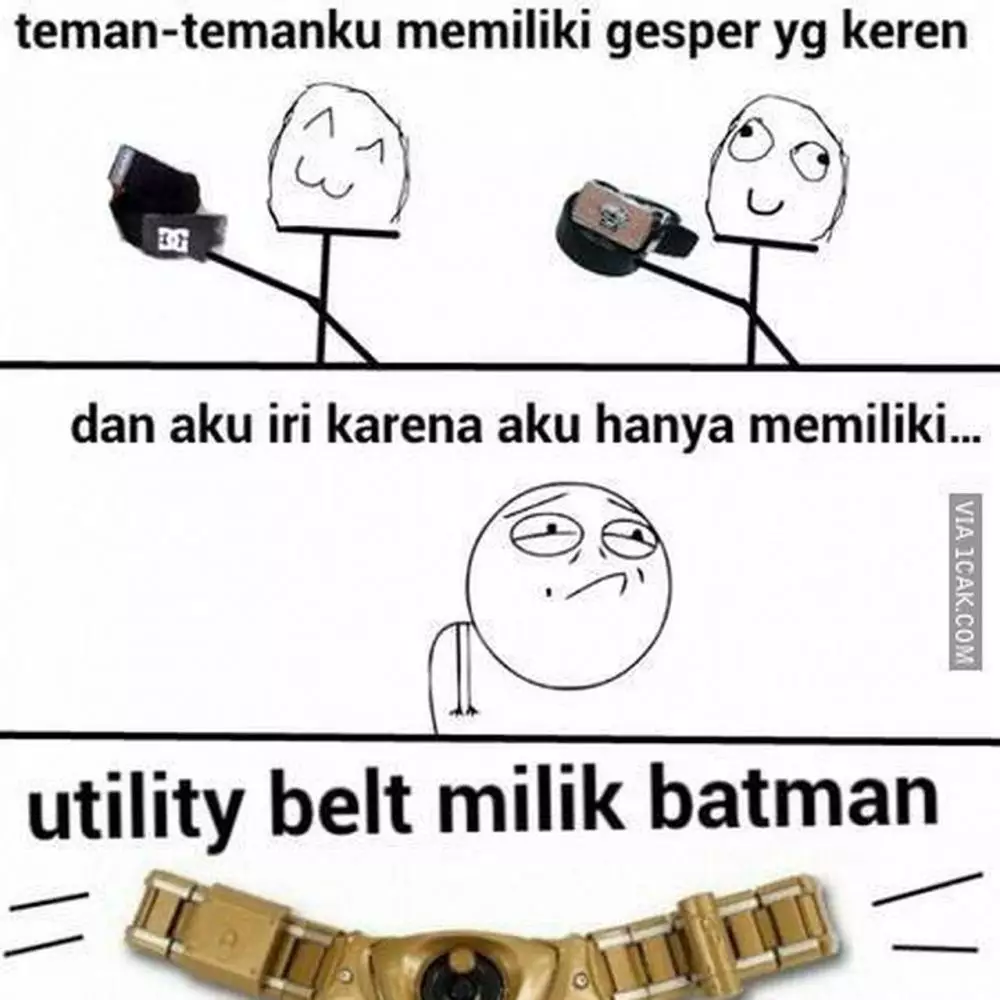 ikat pinggang absurd berbagai sumber