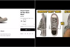 Penampakan terlihat kotor, sepatu ini harganya jutaan