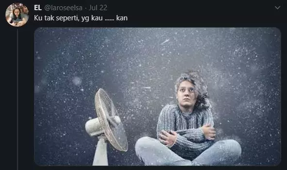 sambung lagu Cinta Ini Membunuhku twitter