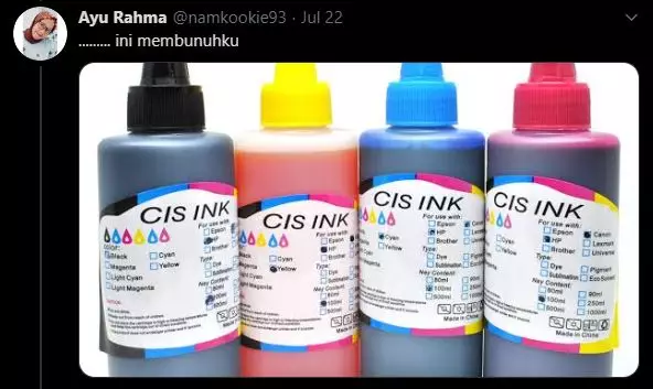 sambung lagu Cinta Ini Membunuhku twitter