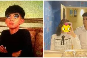 Sudah beranjak dewasa, ini 8 momen Ojan 'Tatap Mata Saya' bareng pacar