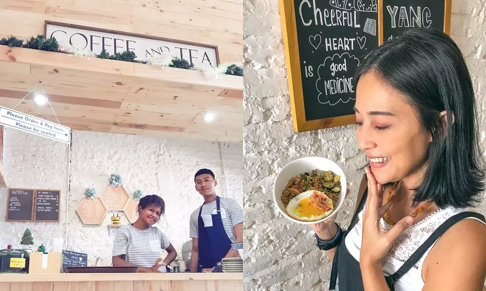 coffee shop artis cantik Instagram