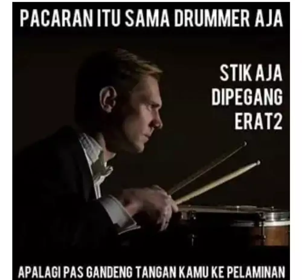 drummer gombal berbagai sumber