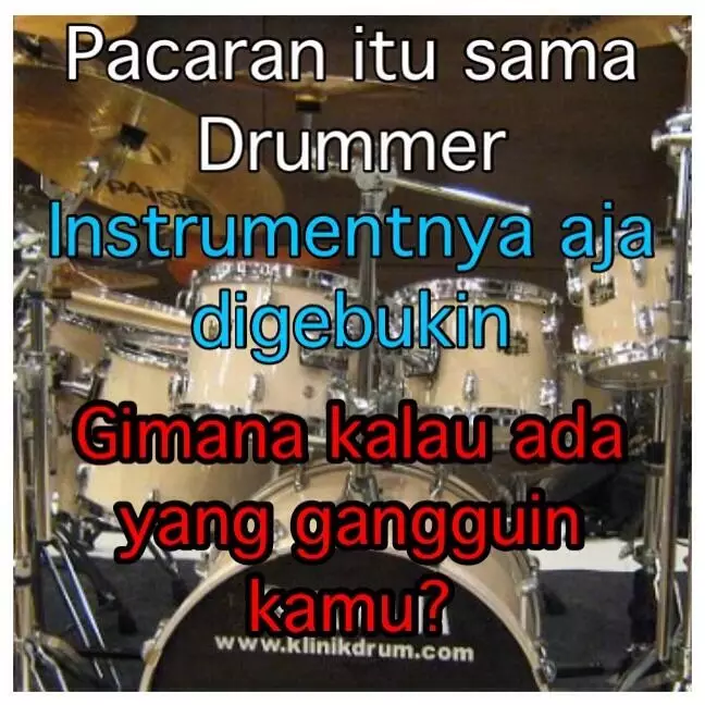 drummer gombal berbagai sumber