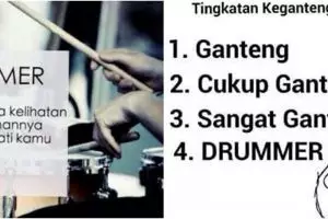 9 Meme lucu gombalan ala drummer, bisa bikin cewek meleleh