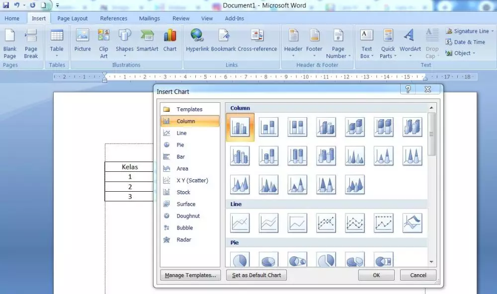 Microsoft Excel dan Microsoft Word ©berbagai sumber