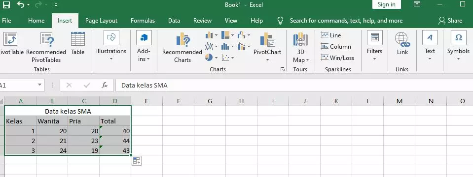 Microsoft Excel dan Microsoft Word ©berbagai sumber