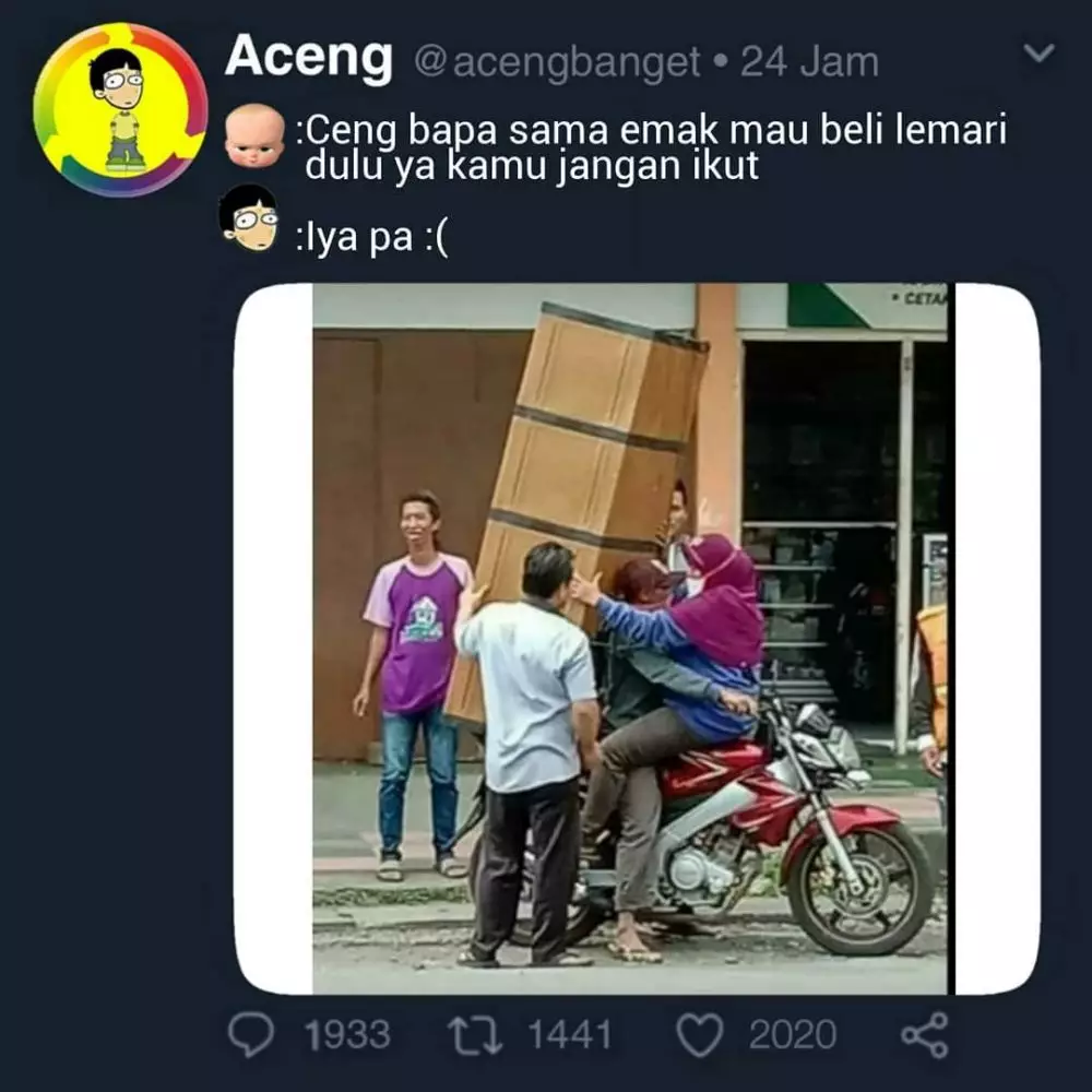 meme kreativitas waktu kepepet © 2020 instagram.com meme kreativitas waktu kepepet © 2020 instagram.com