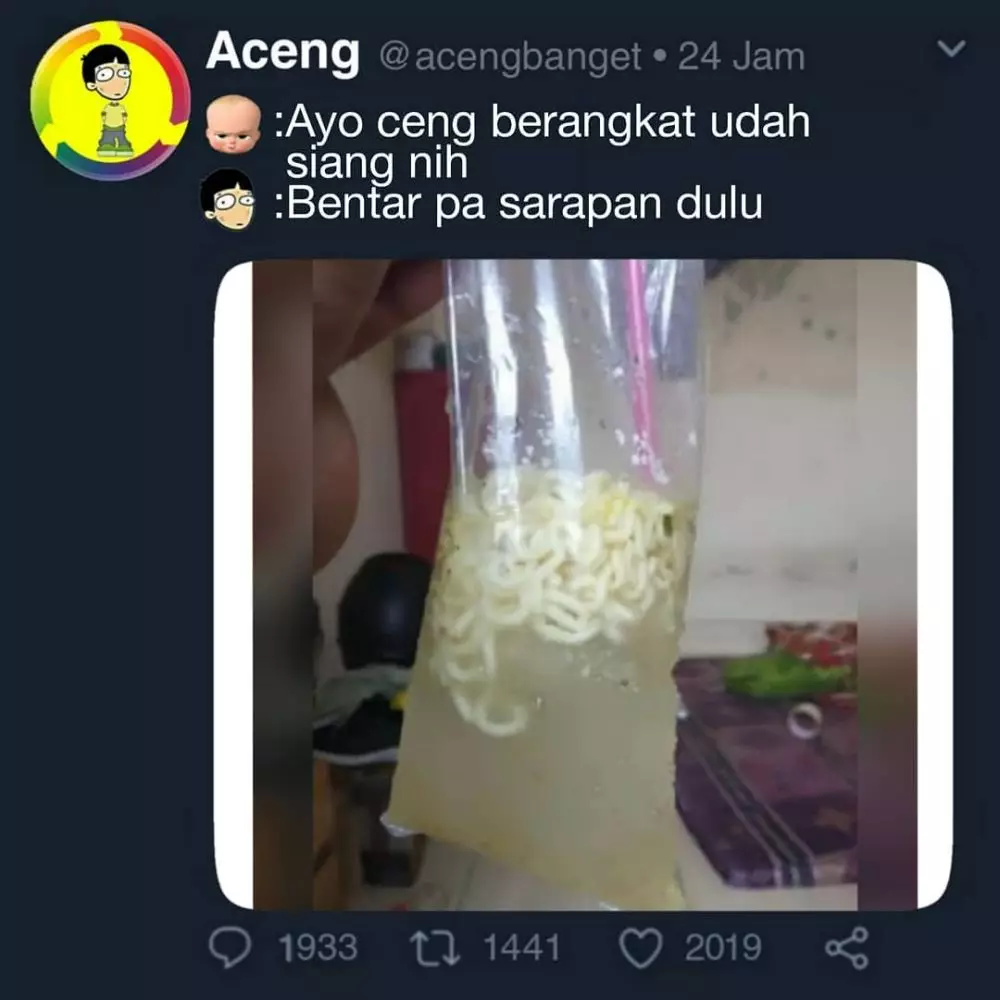 meme kreativitas waktu kepepet © 2020 instagram.com meme kreativitas waktu kepepet © 2020 instagram.com