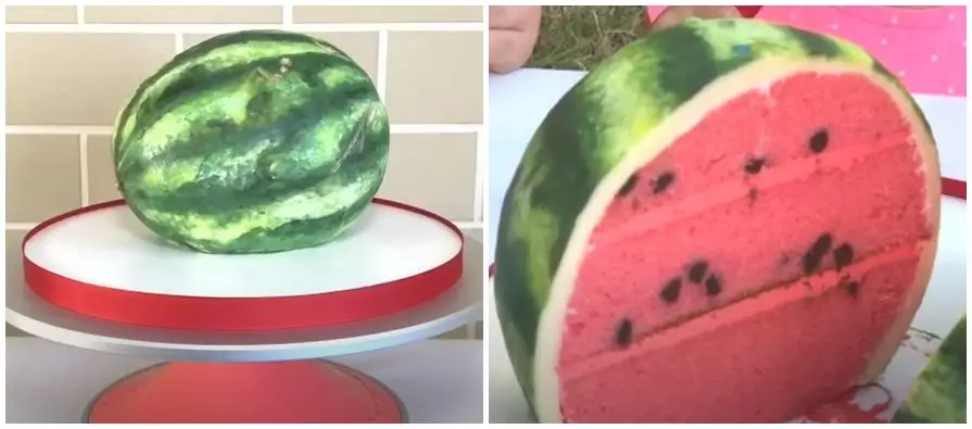 buah dan sayuran isi kue YouTube