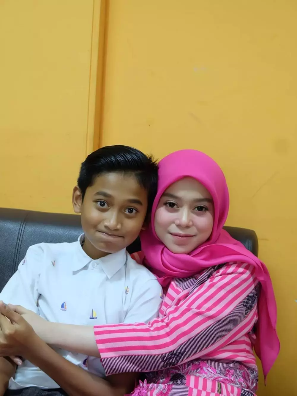 Lesty dan adiknya © 2020 brilio.net