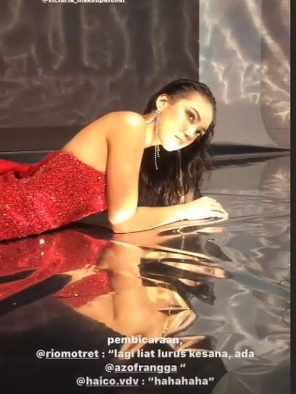 Pemotretan Haico ala Dua Lipa © 2020 brilio.net