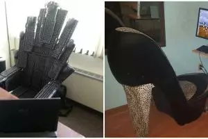 10 Desain nyeleneh kursi komputer ini bikin melongo