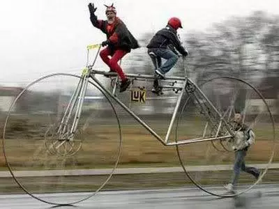 Potret sepeda nggak wajar Berbagai sumber