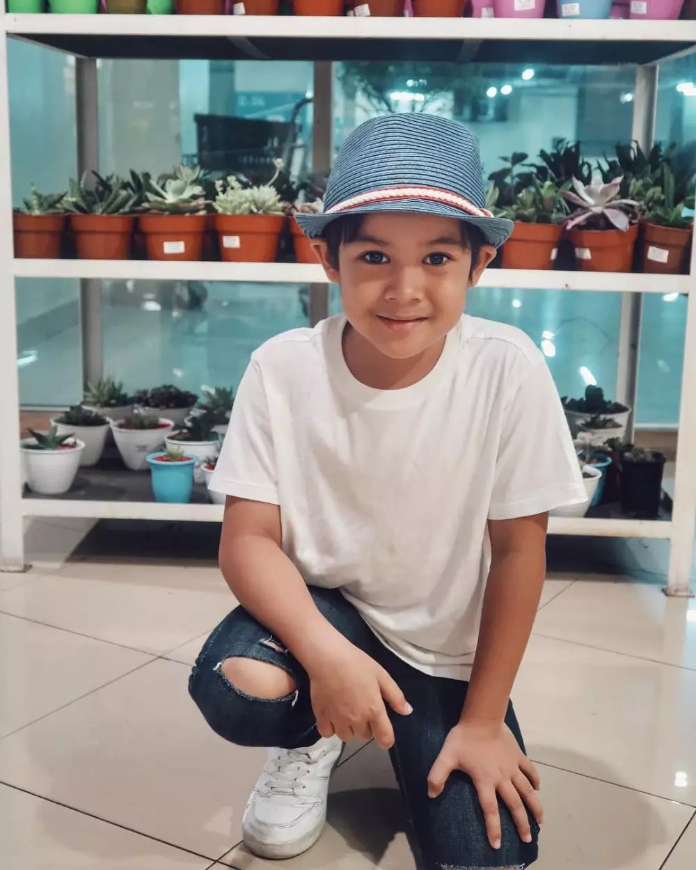 gaya stylish artis cilik instagram