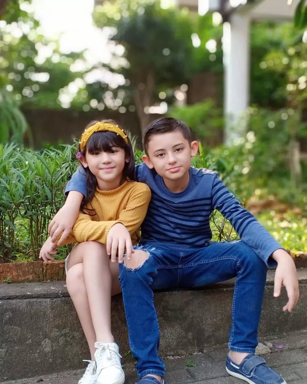 gaya stylish artis cilik instagram