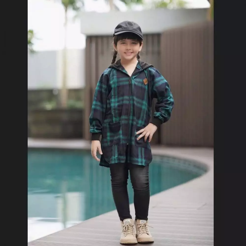 gaya stylish artis cilik instagram