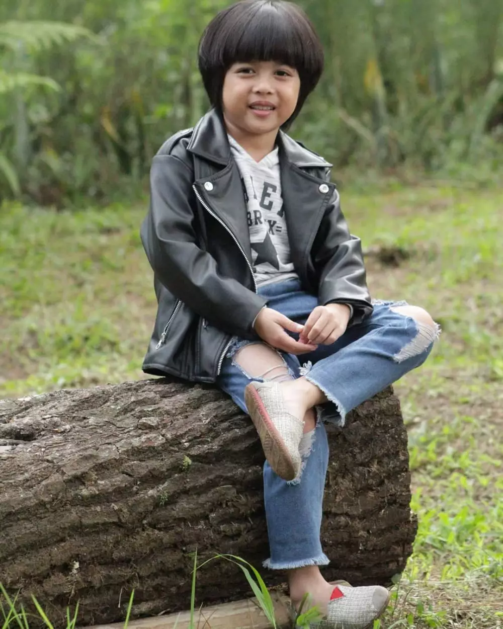 gaya stylish artis cilik instagram