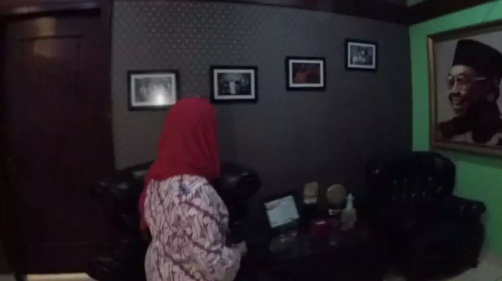 Potret rumah Gus Dur YouTube/ Ismail Fahmi Potret rumah Gus Dur YouTube/ Ismail Fahmi