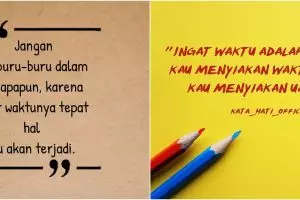 45 Kata-kata motivasi tentang waktu, bijak dan penuh makna