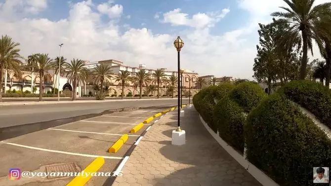 Potret komplek Raja Salman YouTube/Alman Mulyana