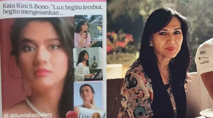 Dulu vs kini bintang iklan sabun 50-an Instagram