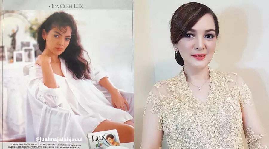 Dulu vs kini bintang iklan sabun 50-an Instagram