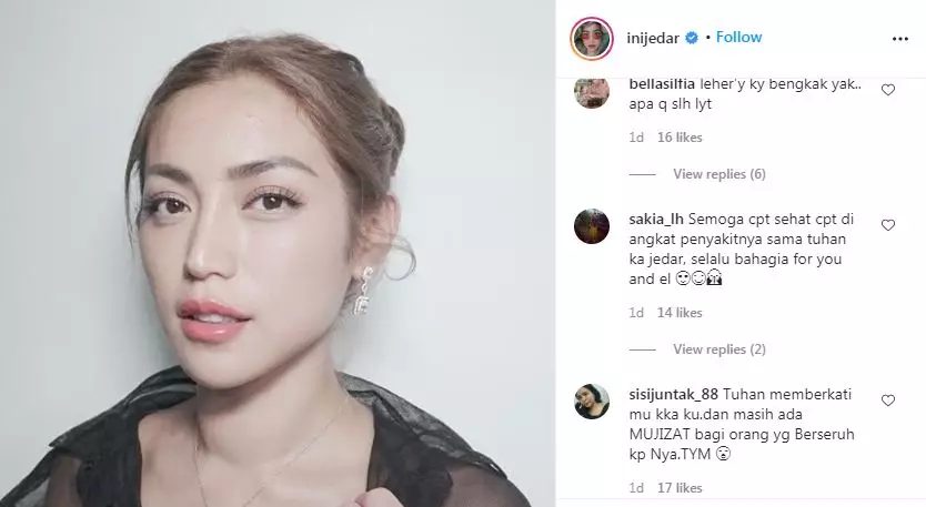 Leher Jessica Iskandar  © 2020 brilio.net Leher Jessica Iskandar  © 2020 brilio.net