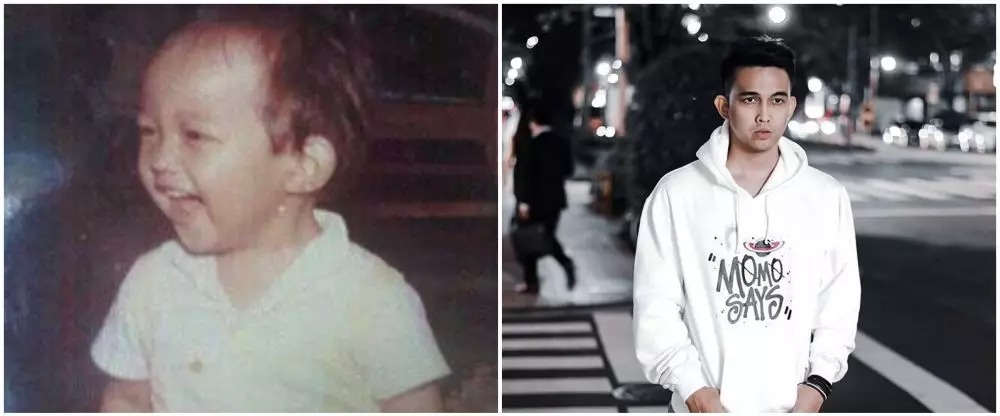 potret masa kecil vokalis band berbagai sumber