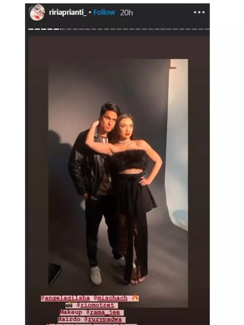 Potret Angela Gilsha dan Mischa Chandrawinata © 2020 brilio.net Potret Angela Gilsha dan Mischa Chandrawinata © 2020 brilio.net