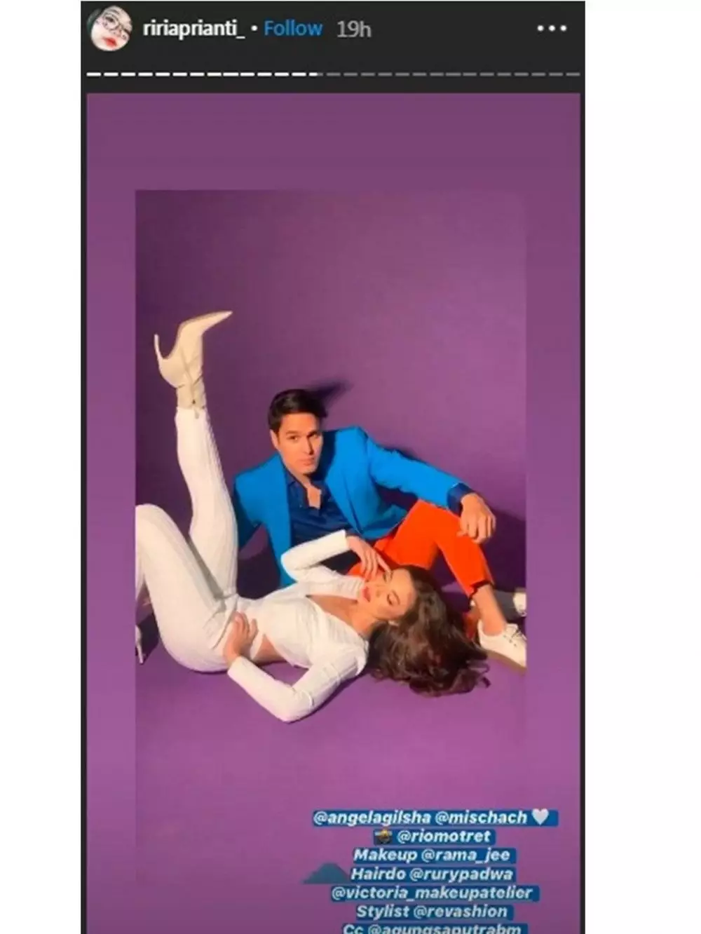 Potret Angela Gilsha dan Mischa Chandrawinata © 2020 brilio.net Potret Angela Gilsha dan Mischa Chandrawinata © 2020 brilio.net