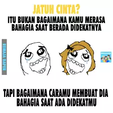 Meme orang kasmaran Berbagai sumber