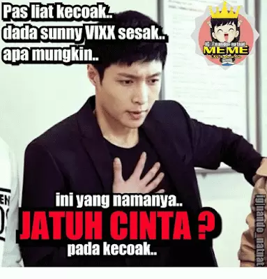 Meme orang kasmaran Berbagai sumber