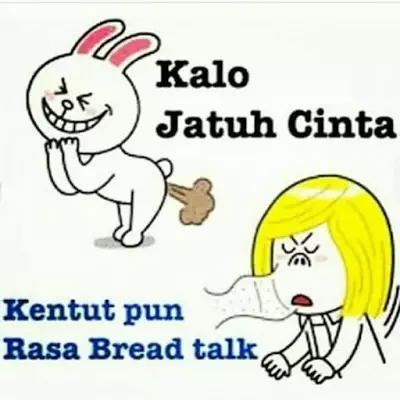 Meme orang kasmaran Berbagai sumber