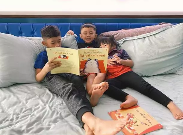 Potret lucu ketiga anak Ibas Instagram