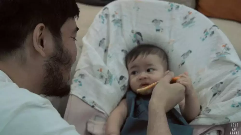 Momen MPASI Syahnaz © 2020 brilio.net