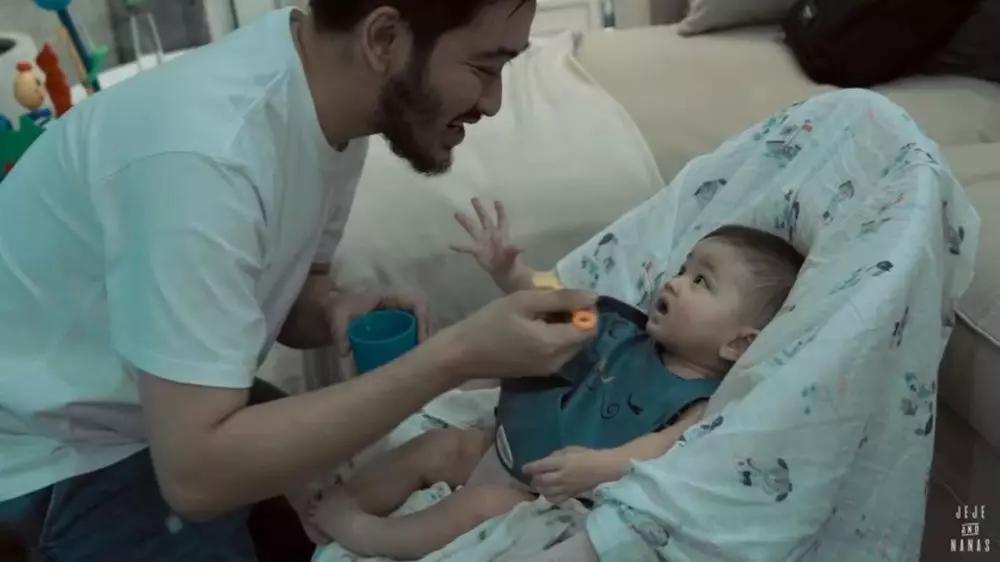 Momen MPASI Syahnaz © 2020 brilio.net