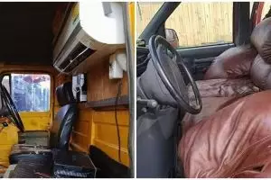 10 Penampakan lucu interior mobil ini bikin geleng kepala