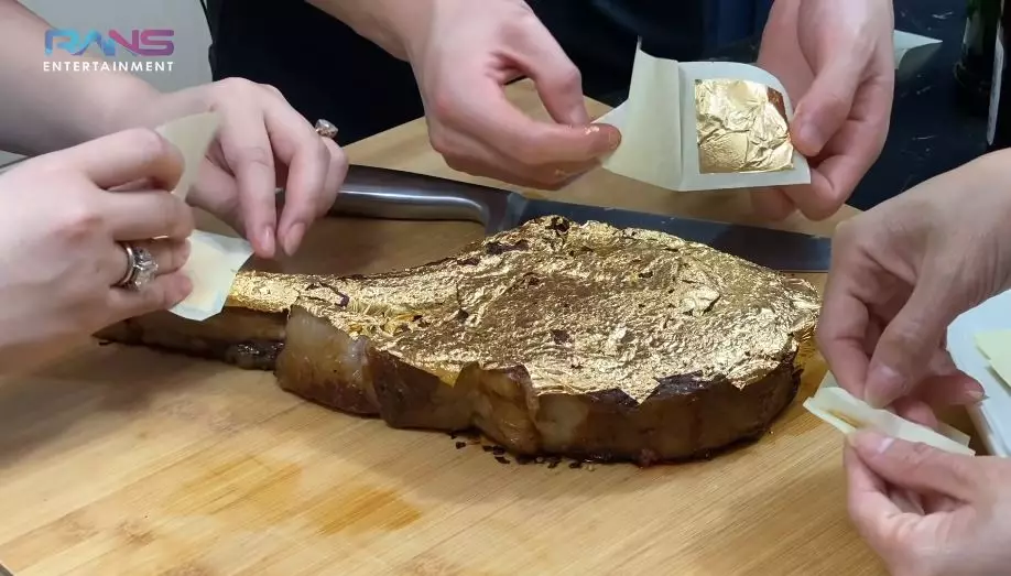 Nagita Raffi steak berlapis emas YouTube Nagita Raffi steak berlapis emas YouTube