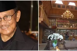 11 Penampakan rumah BJ Habibie, koleksinya curi perhatian