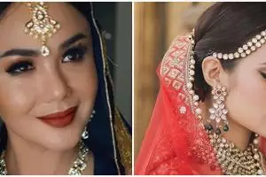 Pesona 6 seleb Tanah Air bergaya bak bintang Bollywood, menawan abis