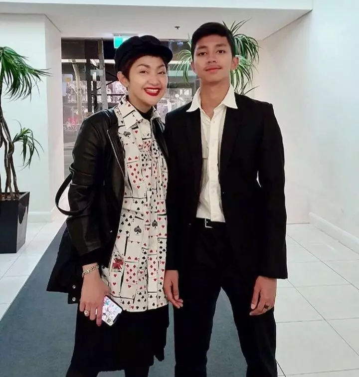 potret windy wulandari dan putranya instagram