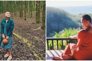 7 Potret Feby Febiola dengan tampilan plontos usai kemoterapi