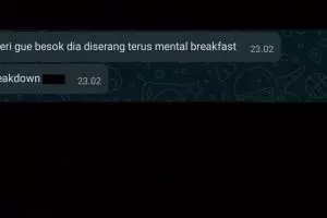 10 Chat lucu salah ketik ke teman, bikin mikir yang nggak-nggak