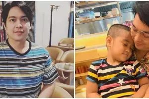 Jadi hot daddy, ini 8 potret Donnie eks Ada Band momong anak