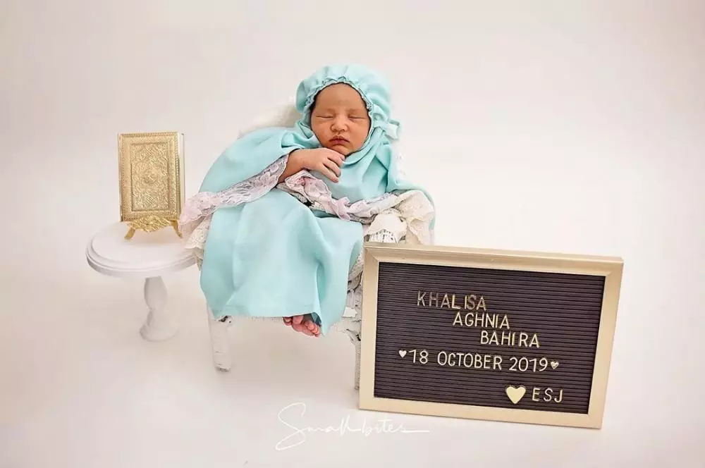newborn pakai baju muslim Instagram
