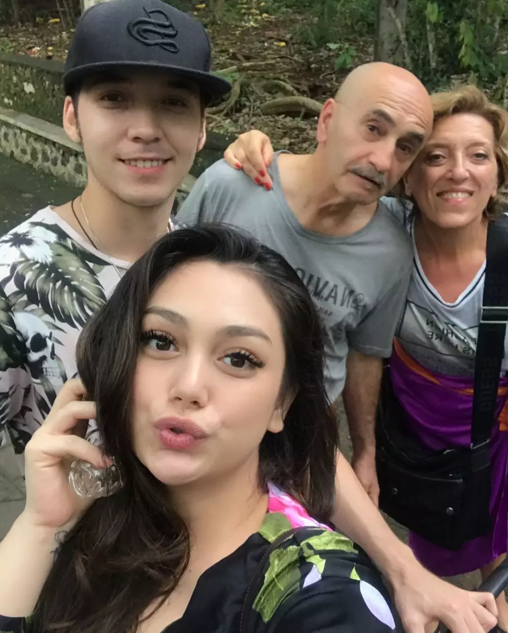 Celine dan ayah instagram 