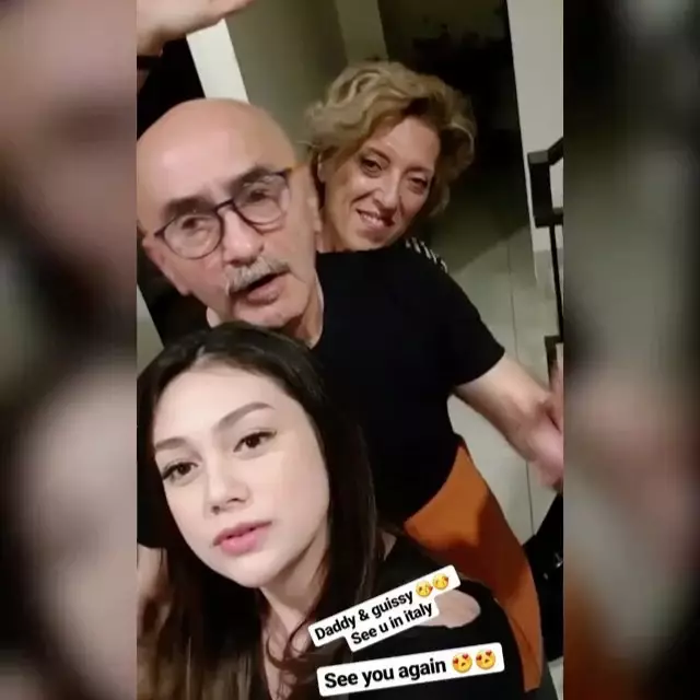 Celine dan ayah instagram 